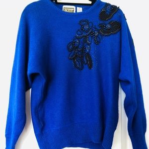 Beaded sweater